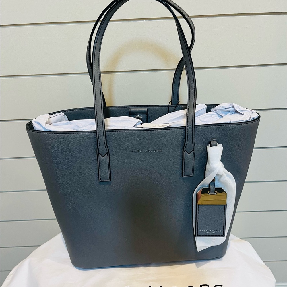 *NWT* Marc Jacobs Sidekick Tote In Grey